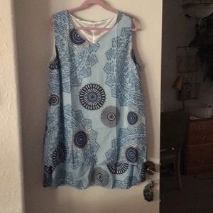 Light silky summer dress